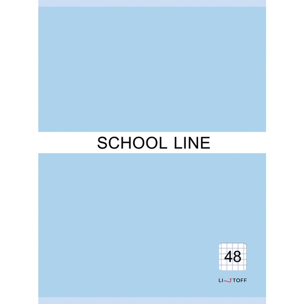   , 4, 48 , , Listoff Basic line. Blue, . 