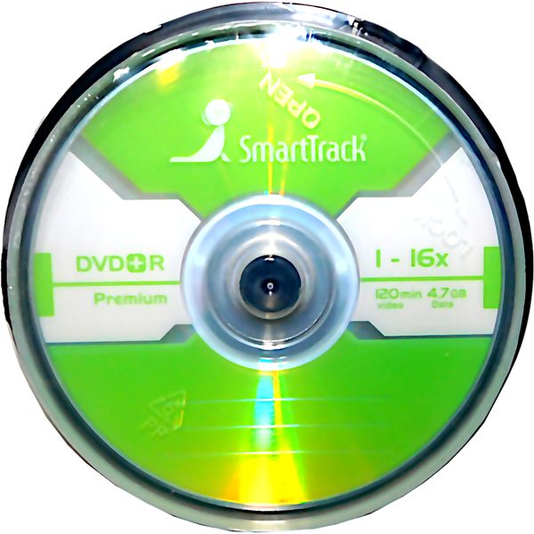  Smart Track DVD+R 4.7GB 16x 10. Cake Box