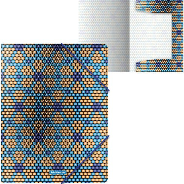   , A4, 550 , "", ErichKrause Blue&Orange Beads