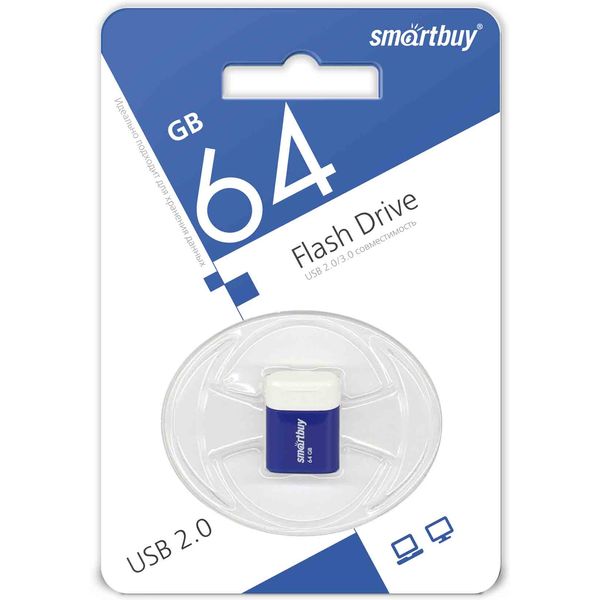 USB-- 64  Smartbuy LARA, , USB 2.0